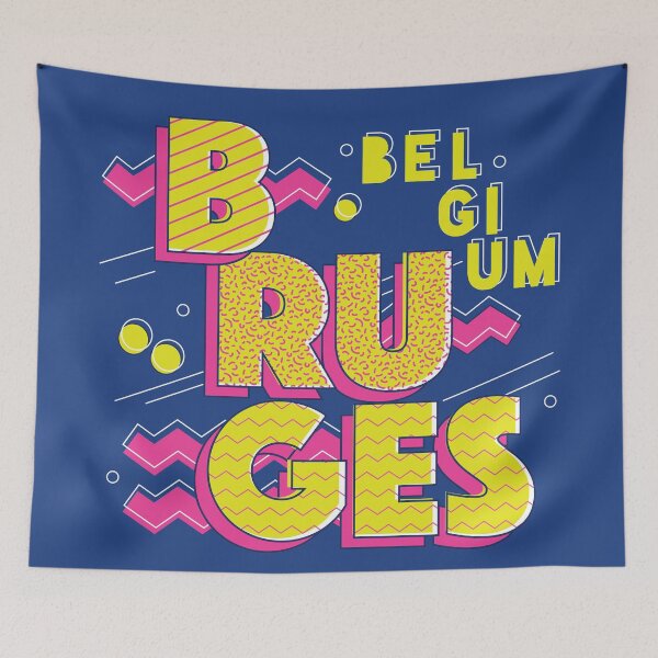 Item preview, Retro 90s Bruges, Belgium designed and sold by SLAG-Creative.