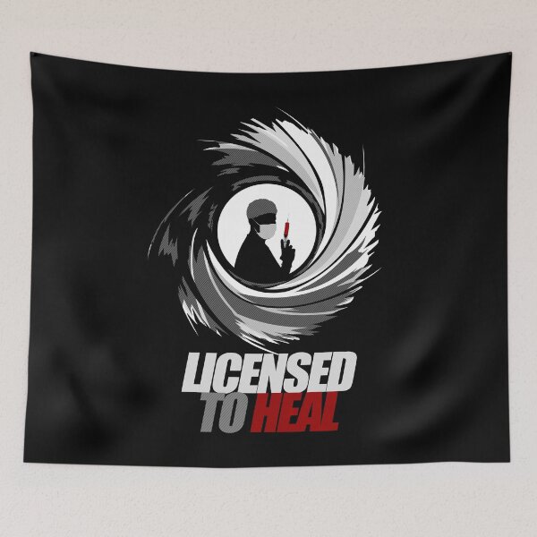 Item preview, Licensed To Heal designed and sold by PapaBujuGaming.