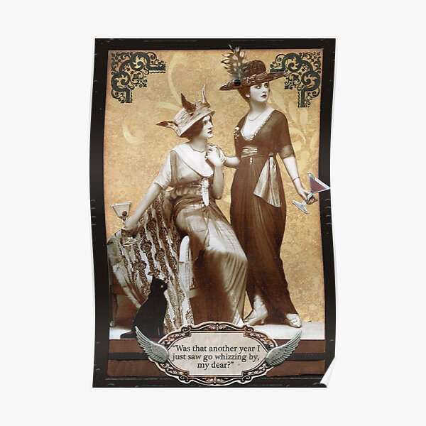 Zelda & Zalinda Birthday Card Poster