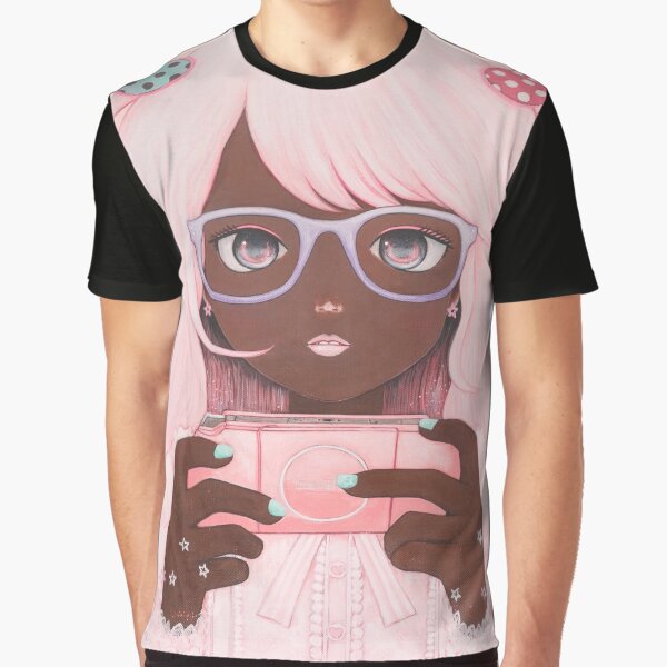 Gamergirl 3 p Grafik T-Shirt