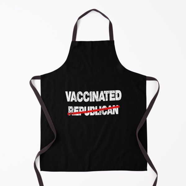 Item preview, Funny I'm Vaccinated Not Republican designed and sold by Easy-Logo.