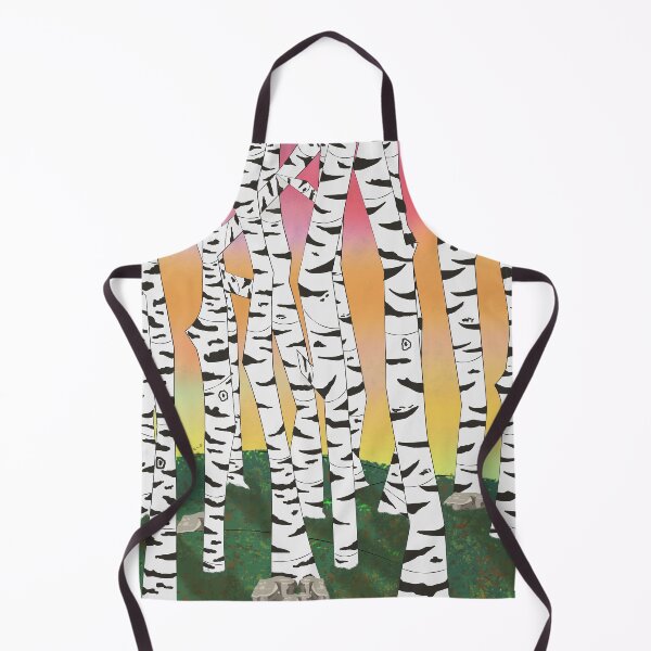Item preview, Birch Trees at Sunset designed and sold by BernadetteG.