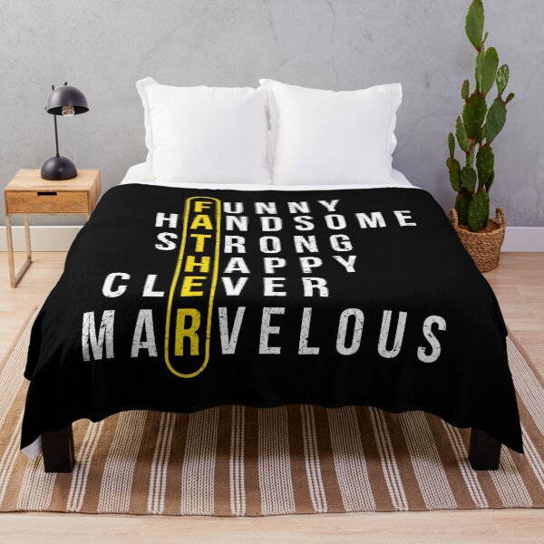 Item preview, Father Funny Handsome Strong Happy Clever Marvelous designed and sold by lonaarts8.