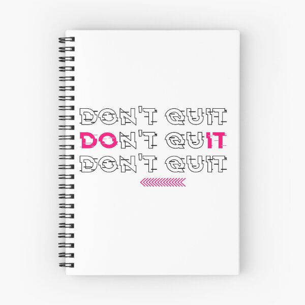 Item preview, Don't Quit Do It designed and sold by TheImperfecto.