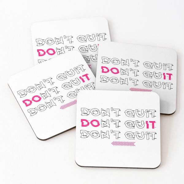 Item preview, Don't Quit Do It designed and sold by TheImperfecto.