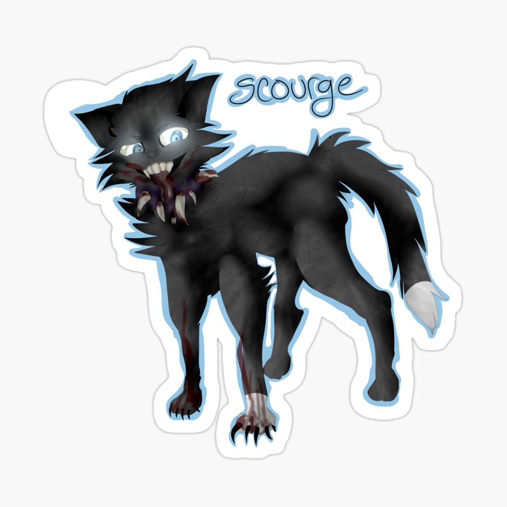 Scourge Warrior Cat | Postcard