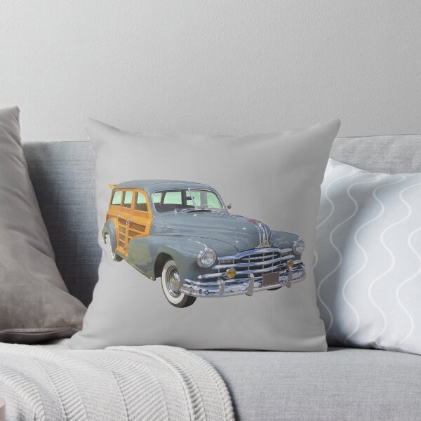 Item preview, 1948 Pontiac Silver Streak Woody Antique Car designed and sold by KWJphotoart.