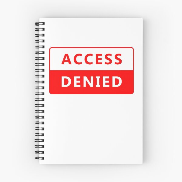 Item preview, Access Denied red stamp designed and sold by svanaerschot.