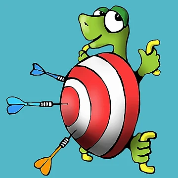 Artwork thumbnail, Turtle Shell Target by digitaldog