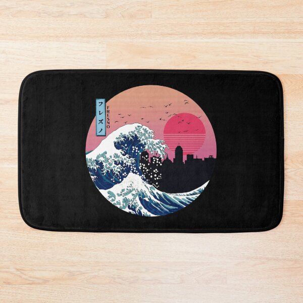 Item preview, Fresno Kanagawa Wave Retro designed and sold by DFerraz.