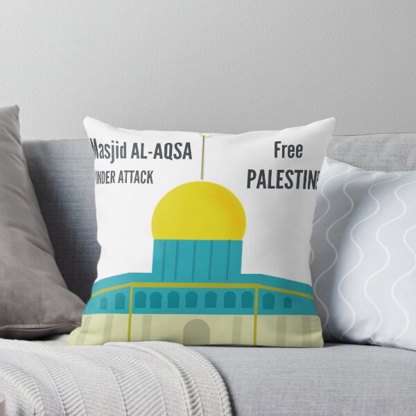 Item preview, free palestine -masjid al-aqsa under attack  designed and sold by Sadman Sakib Abesh.