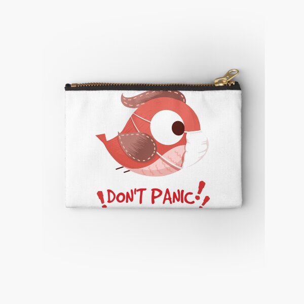 Item preview, Don't Panic Masked Bird designed and sold by Rickann.