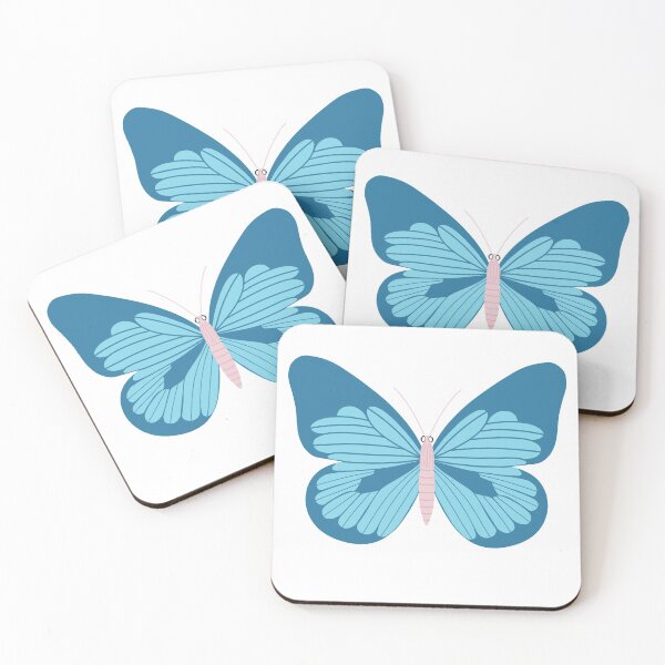 Item preview, Blue and Pink Butterfly designed and sold by daisyandlime.