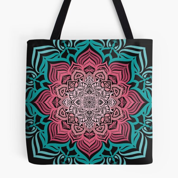 Item preview, Pink and Green Mandala designed and sold by geraldineMS.