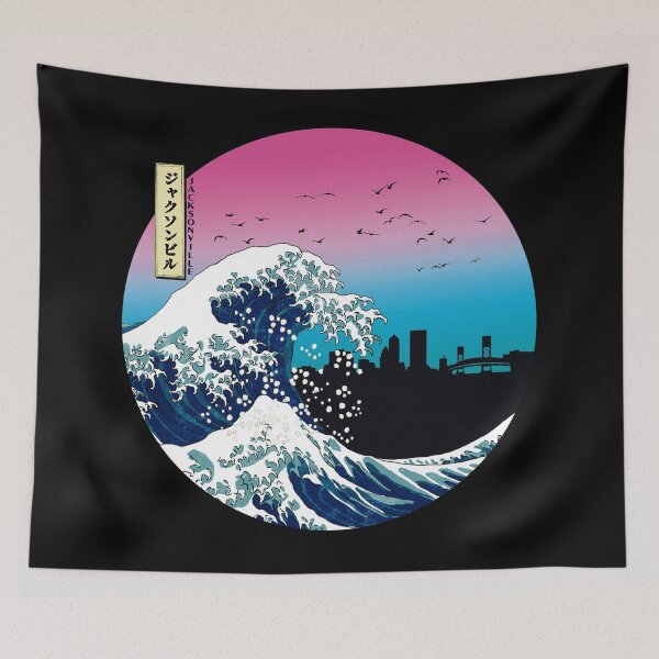 Item preview, Jacksonville Kanagawa Wave 90s designed and sold by DFerraz.