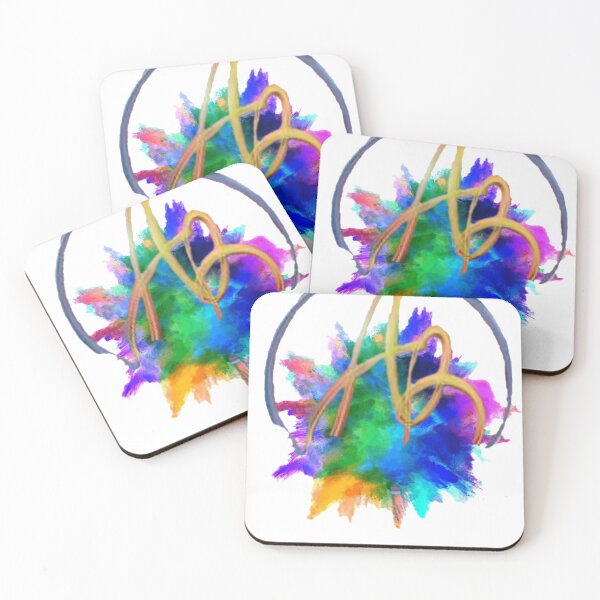 Item preview, AB watercolor logo splash  designed and sold by AlphabeeApparel.