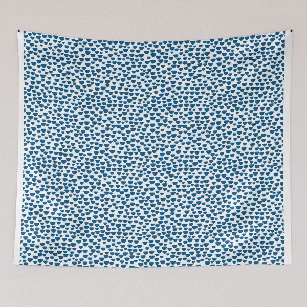 Item preview, Half Circles - Blue on White designed and sold by NolkDesign.