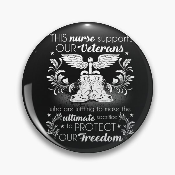 Item preview, This Nurse Support Our Veteran Shirt  designed and sold by Clavitaps.