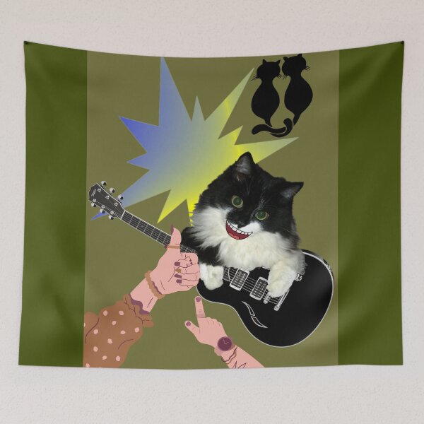 Item preview, My cat is a musician designed and sold by BLISS-SV.