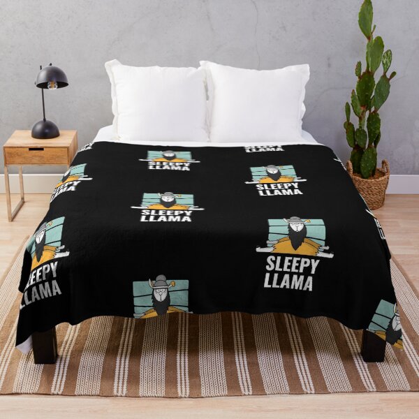 Item preview, sleepy llama designed and sold by THB designs.