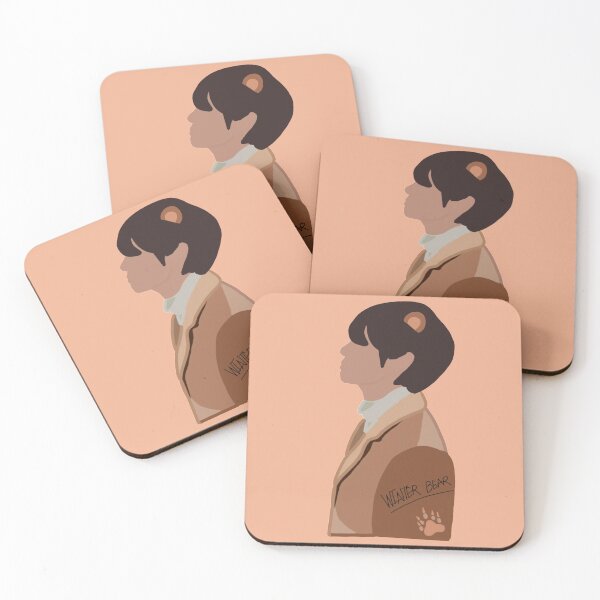 Item preview, BTS Winter Bear By Kim Taehyung Sticker (taecore) designed and sold by ChubaChuba07.