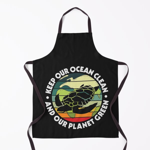 Item preview, Keep Our Ocean Clean And Our Planet Green Turtle Shirt designed and sold by Clavitaps.