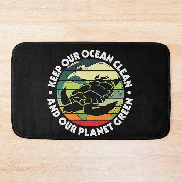 Item preview, Keep Our Ocean Clean And Our Planet Green Turtle Shirt  designed and sold by Clavitaps.