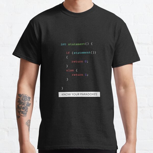 coding paradoxes Classic T-Shirt