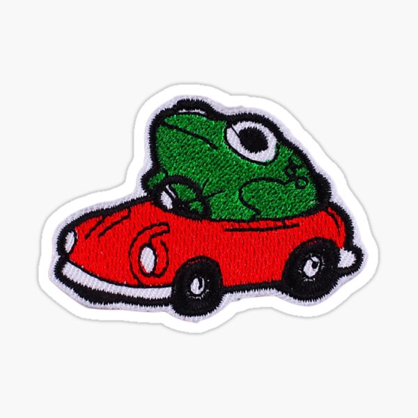 Lustiger Frosch Sticker