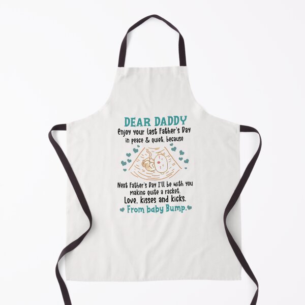 Item preview, Dear Daddy Enjoy Your Last Last Father's Day In Peace & Quiet From Baby Bump designed and sold by hippololocc.