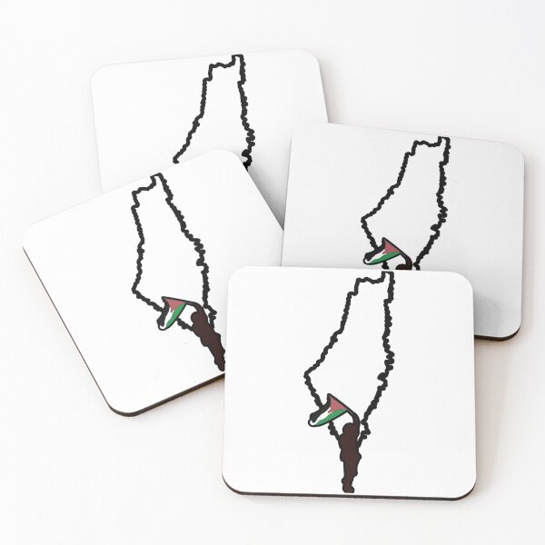 Item preview,  free palestine map with flag t-shirts and masks and stickers  designed and sold by fowzi shokri.