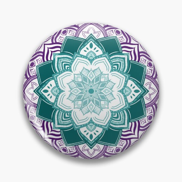 Item preview, Purple and Green Mandala designed and sold by geraldineMS.