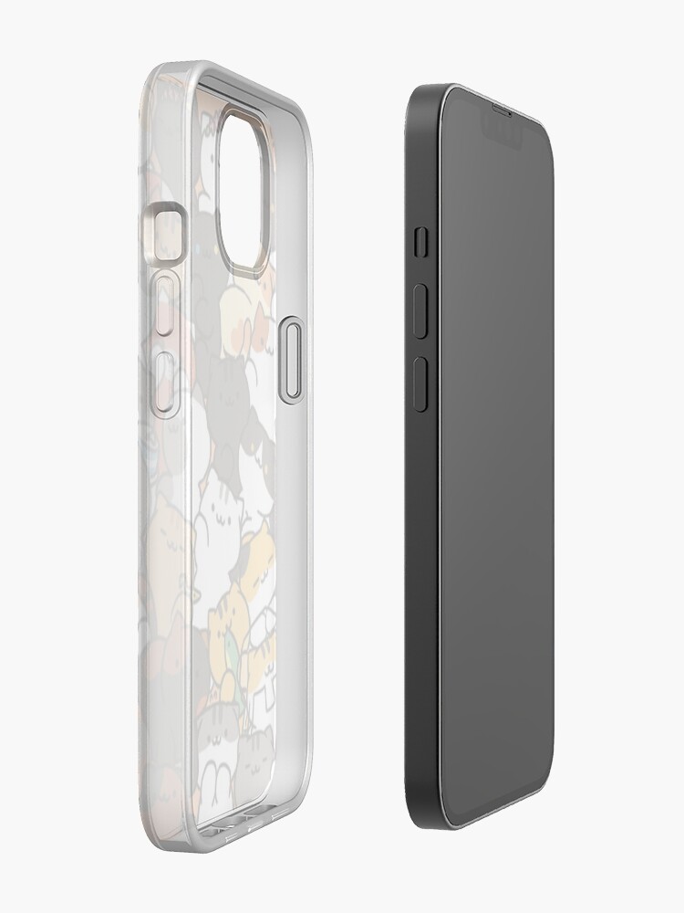Alternate view of Neko atsume iPhone Case