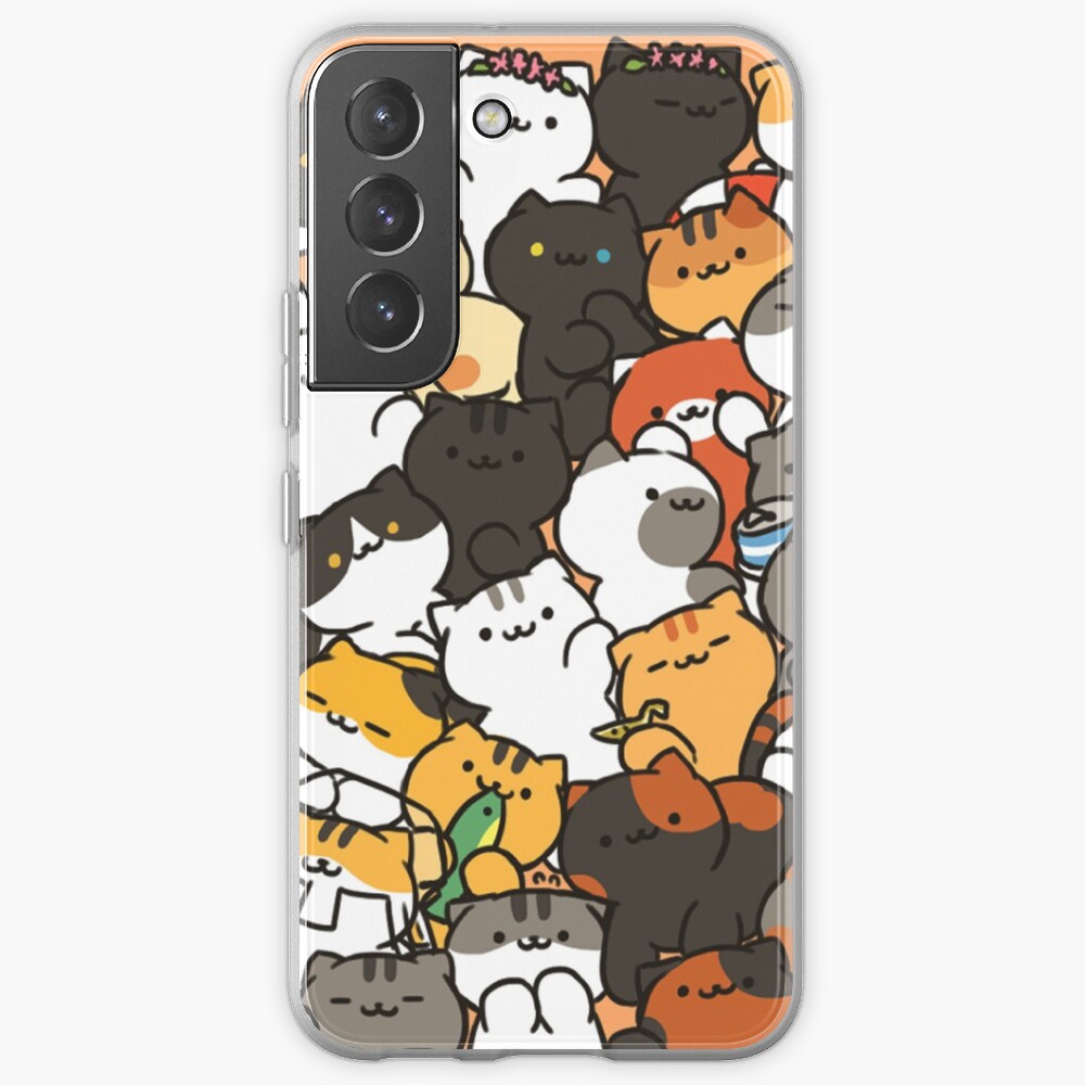 Neko atsume Samsung Galaxy Phone Case