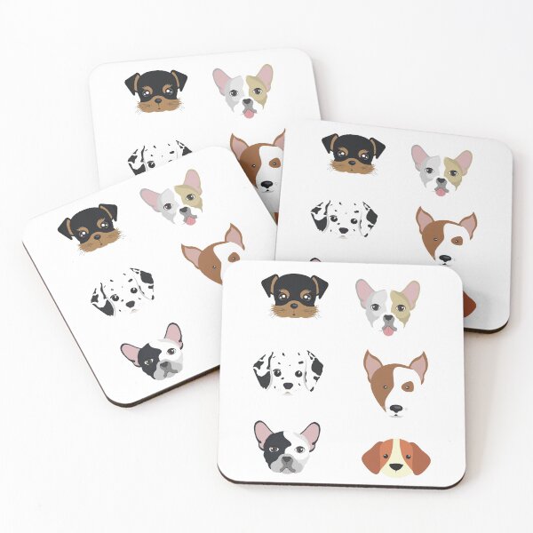 Item preview, Dog Heads designed and sold by speakupandshine.
