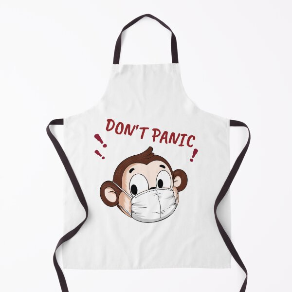Item preview, Don't Panic Masked Monkey designed and sold by Rickann.