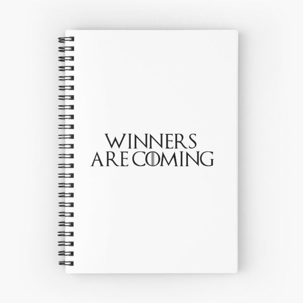 Item preview, Winners are coming black font designed and sold by RadicalAM.