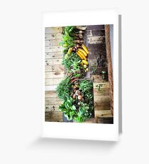 farm fresh Greeting Card