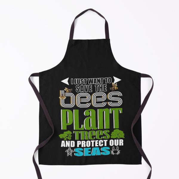 Item preview, Save The Bees Plant Trees Protect Our Seas Shirt designed and sold by Clavitaps.