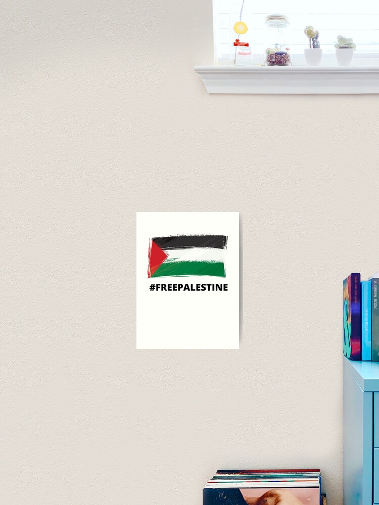 Fotodruck for Sale mit Freie Palästina-Flagge von Palästina von