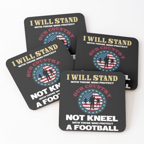 Item preview, Will Stand Who Protect Our Kneel Fooball Shirt  designed and sold by Clavitaps.