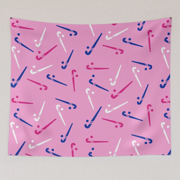 Item preview, Hockey stick pink and blue designed and sold by hookfreaks.