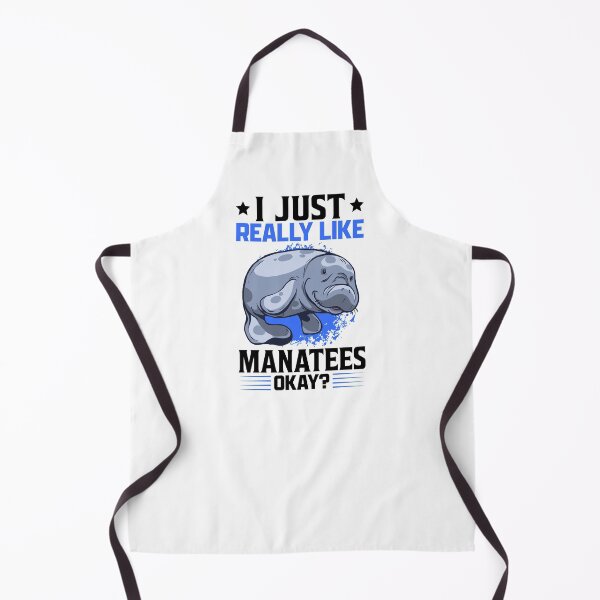 Item preview, I like manatee funny marine mammal saying designed and sold by madgrfx.