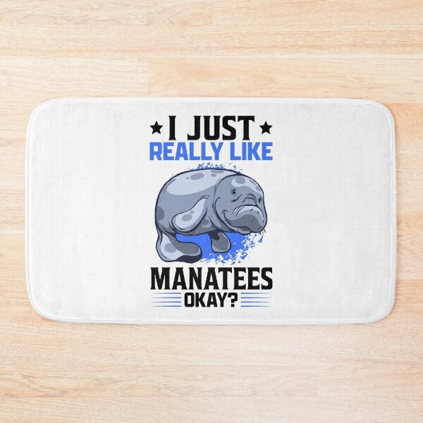Item preview, I like manatee funny marine mammal saying designed and sold by madgrfx.