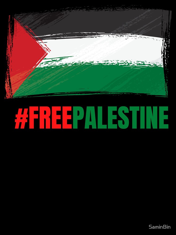 Kinder T-Shirt for Sale mit  Freie Palästina-Flagge von Palästina von  SaminBin