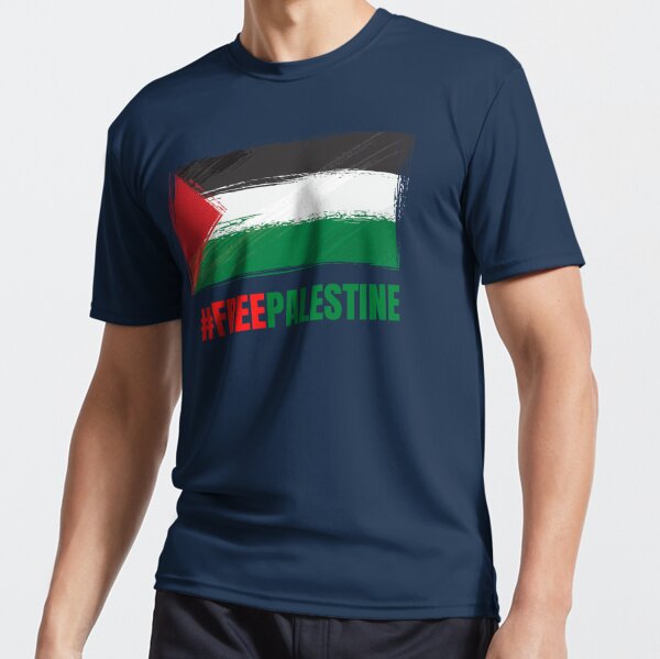 Free Palestine-Flag of Palestine Active T-Shirt for Sale by