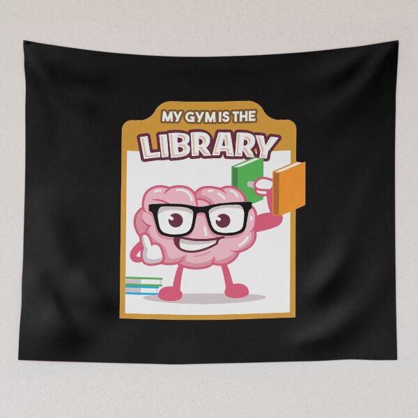 Item preview, Brainfood Design for clever library lover designed and sold by tbauernhoferbiz.