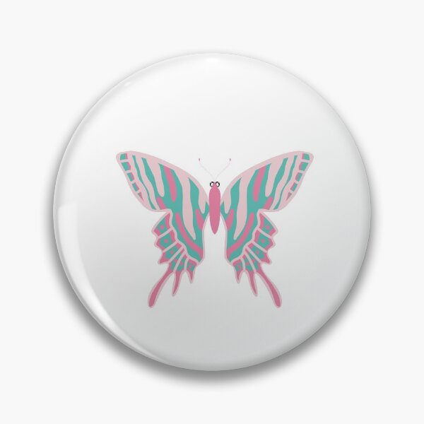 Item preview, Pink and Green Butterfly designed and sold by daisyandlime.
