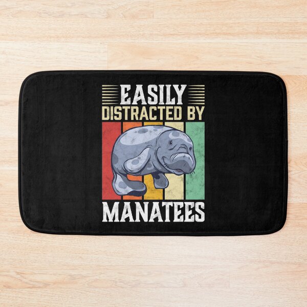 Item preview, Easily distracted by manatee marine mammals designed and sold by madgrfx.