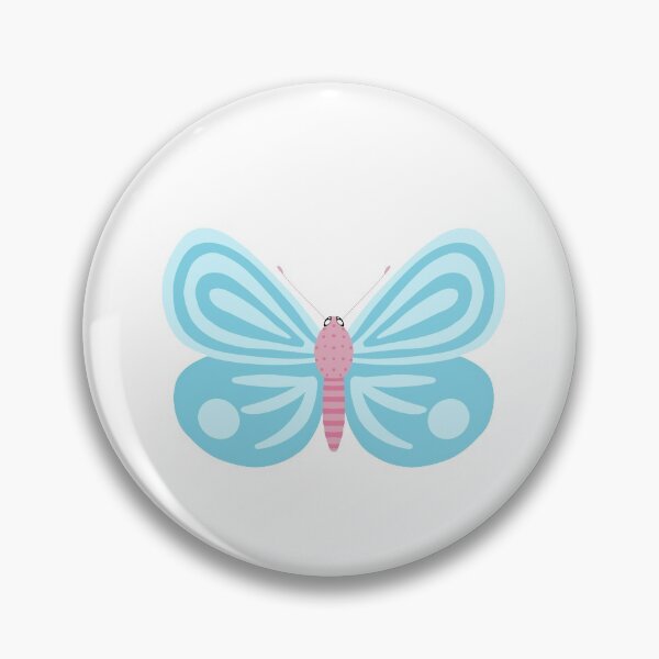 Item preview, Blue and Pink Butterfly designed and sold by daisyandlime.